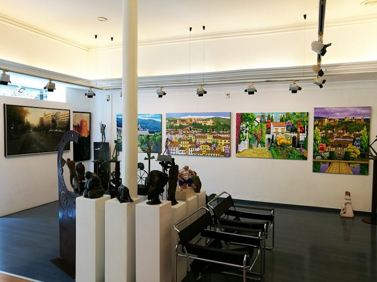 Vista de la galería
